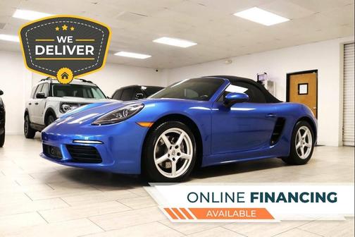 Sapphire Blue Metallic 2018 Porsche 718 Boxster Base 2dr Convertible