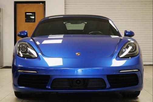 Sapphire Blue Metallic 2018 Porsche 718 Boxster Base 2dr Convertible