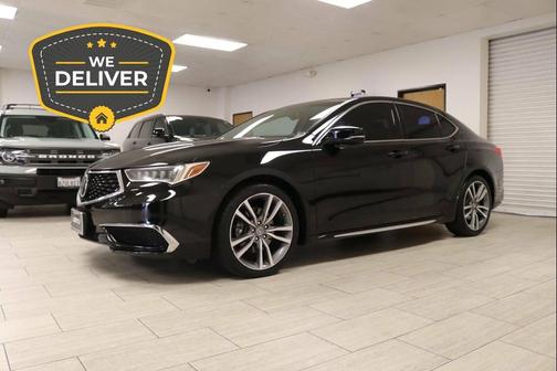 Crystal Black Pearl 2019 Acura TLX Technology