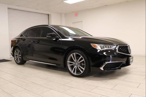Crystal Black Pearl 2019 Acura TLX Technology