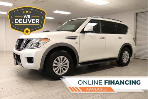 Pearl White Tricoat 2019 Nissan Armada SV