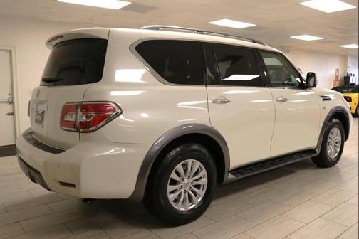 Pearl White Tricoat 2019 Nissan Armada SV