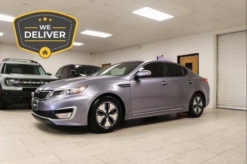 Light Graphite 2012 Kia Optima Hybrid EX