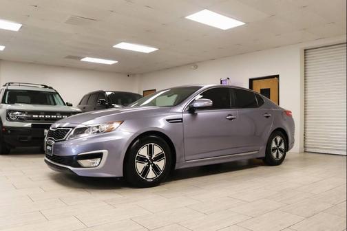 Light Graphite 2012 Kia Optima Hybrid EX