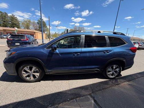 Abyss Blue Pearl 2022 Subaru Ascent Premium 8-Passenger