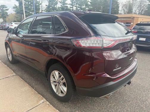 Burgundy 2018 Ford Edge SEL