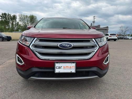 Ruby Red Metallic 2017 Ford Edge SEL