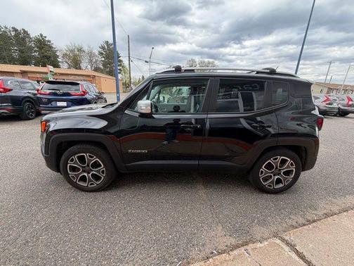 Black 2015 Jeep Renegade Limited
