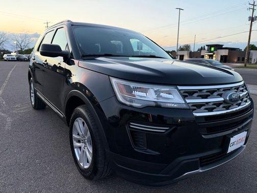 Shadow Black 2018 Ford Explorer XLT