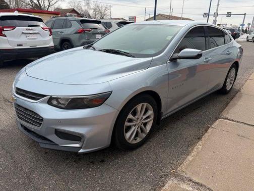 Arctic Blue Metallic 2017 Chevrolet Malibu 1LT