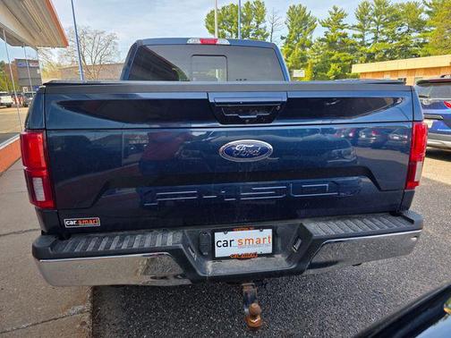 Blue 2020 Ford F-150 Lariat