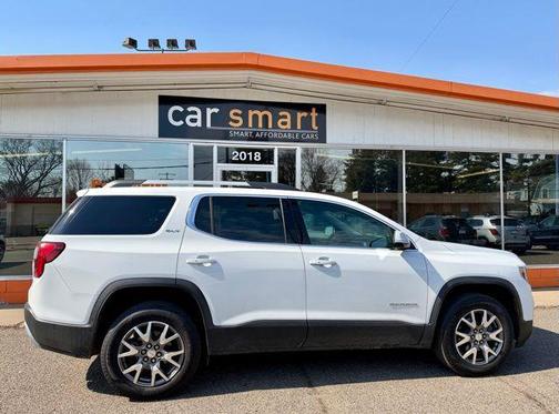 Summit White 2020 GMC Acadia AWD SLT