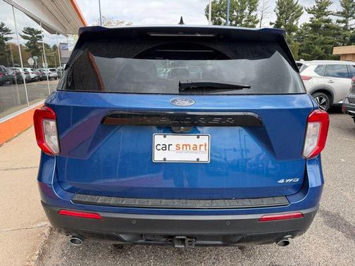 Atlas Blue Metallic 2022 Ford Explorer ST-Line