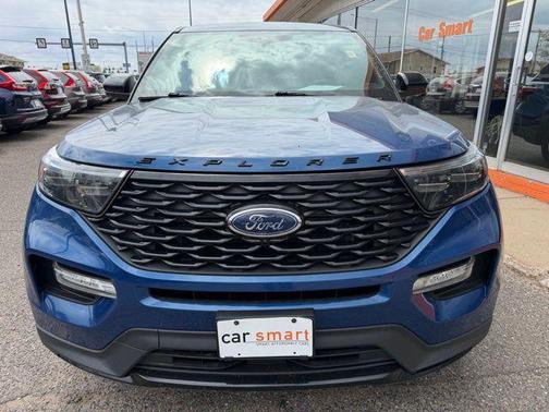 Atlas Blue Metallic 2022 Ford Explorer ST-Line