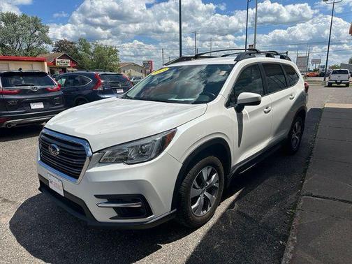 Crystal White Pearl 2020 Subaru Ascent Premium 7-Passenger
