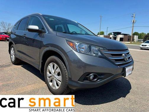 Gray 2013 Honda CR-V EX-L