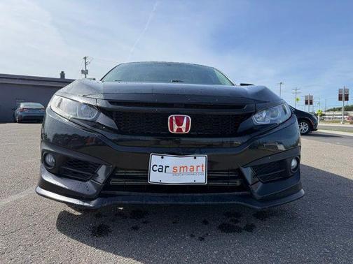 Black 2017 Honda Civic EX-T