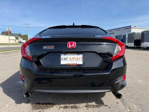 Black 2017 Honda Civic EX-T