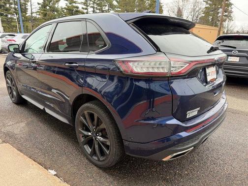 Kona Blue 2016 Ford Edge Sport