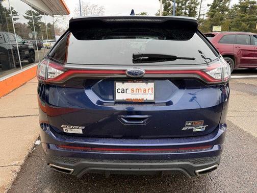 Kona Blue 2016 Ford Edge Sport