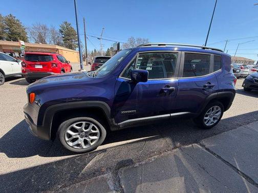 Jetset Blue 2017 Jeep Renegade Latitude