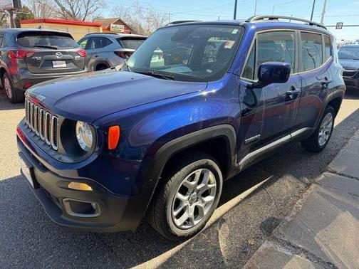 Jetset Blue 2017 Jeep Renegade Latitude