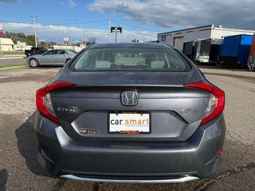 Modern Steel Metallic 2019 Honda Civic LX