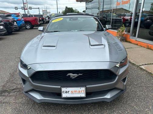 Silver Metallic 2022 Ford Mustang EcoBoost Premium