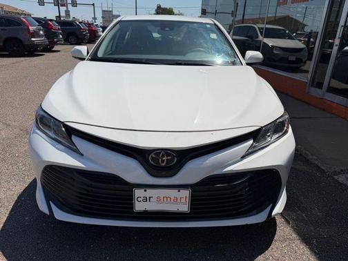 Super White 2020 Toyota Camry LE
