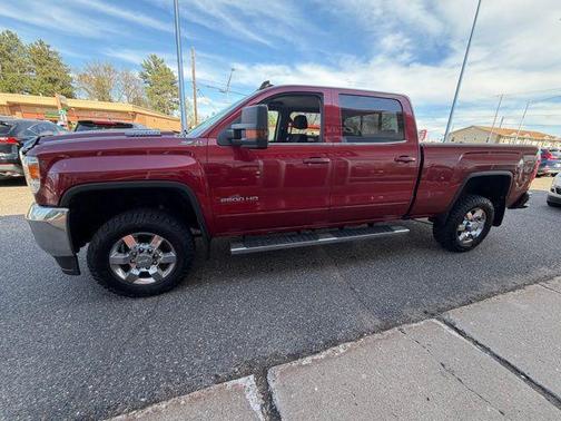 Burgundy 2019 GMC Sierra 2500 SLE