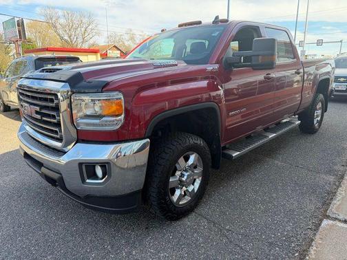 Burgundy 2019 GMC Sierra 2500 SLE