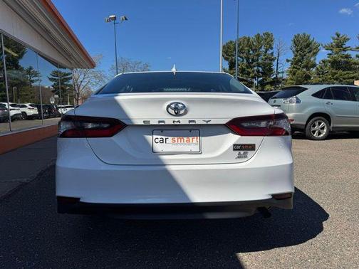 White 2022 Toyota Camry LE
