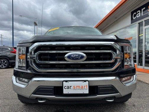 Agate Black Metallic 2021 Ford F-150 XLT
