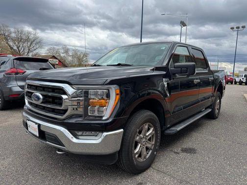 Agate Black Metallic 2021 Ford F-150 XLT