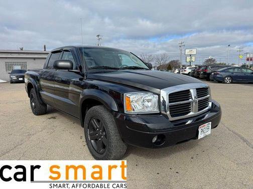 Brilliant Black Crystal Pearlcoat 2007 Dodge Dakota SLT Quad Cab