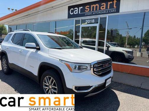 Summit White 2017 GMC Acadia SLE-2