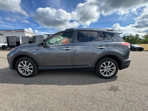 Magnetic Gray Metallic 2017 Toyota RAV4 Hybrid Limited