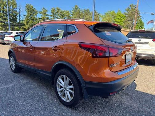 Monarch Orange 2017 Nissan Rogue Sport SV