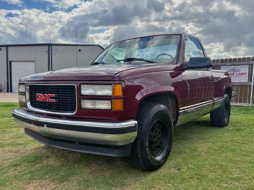 Burgundy 1995 GMC Sierra 1500 117.5 WB