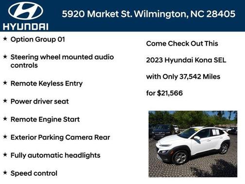 Lunar 2023 Hyundai KONA SEL