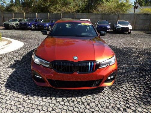 Sunset Orange Metallic 2021 BMW 330 i