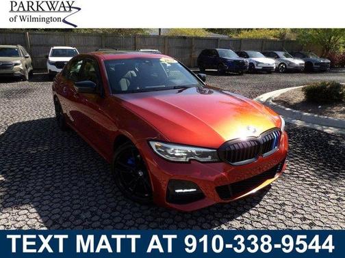 Sunset Orange Metallic 2021 BMW 330 i