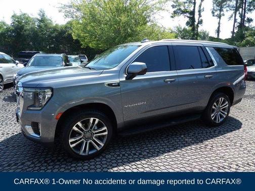 Steel Metallic 2021 GMC Yukon SLE
