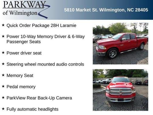 Flame Red Clearcoat 2018 RAM 1500 Laramie