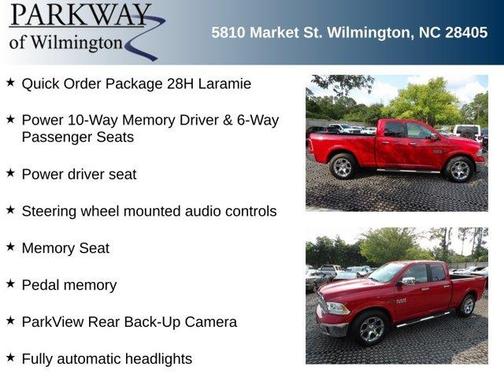 Flame Red Clearcoat 2018 RAM 1500 Laramie