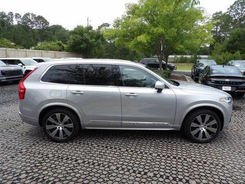 Silver 2024 Volvo XC90 Recharge Plug-In Hybrid T8 Ultimate 6-Seater