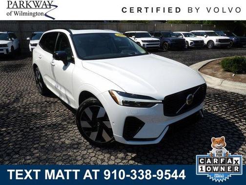Crystal White 2025 Volvo XC60 Plug-In Hybrid T8 Ultra