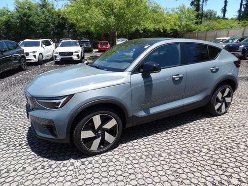 Gray 2023 Volvo C40 Recharge Pure Electric Twin Ultimate