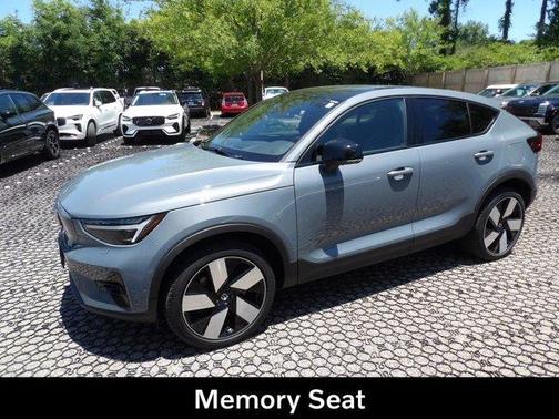 Gray 2023 Volvo C40 Recharge Pure Electric Twin Ultimate