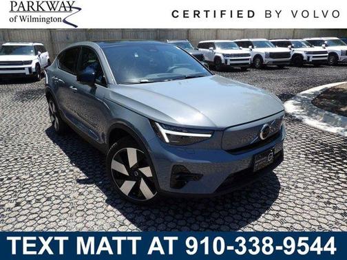 Gray 2023 Volvo C40 Recharge Pure Electric Twin Ultimate